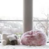 Bleikur flöffí grjónapúði - Image 2